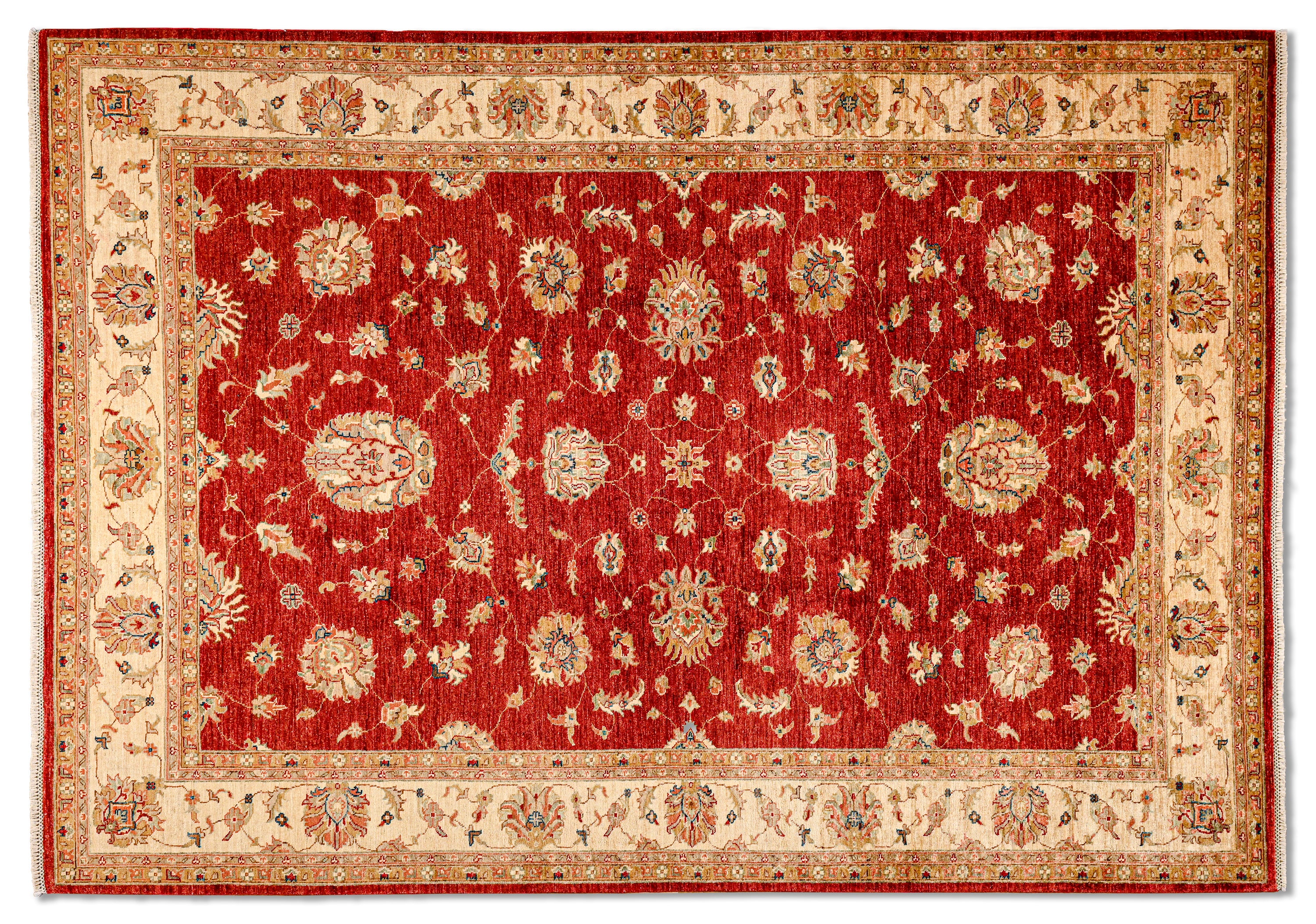 Tapis Ziegler - Rouge - 3,08 x 2,13m