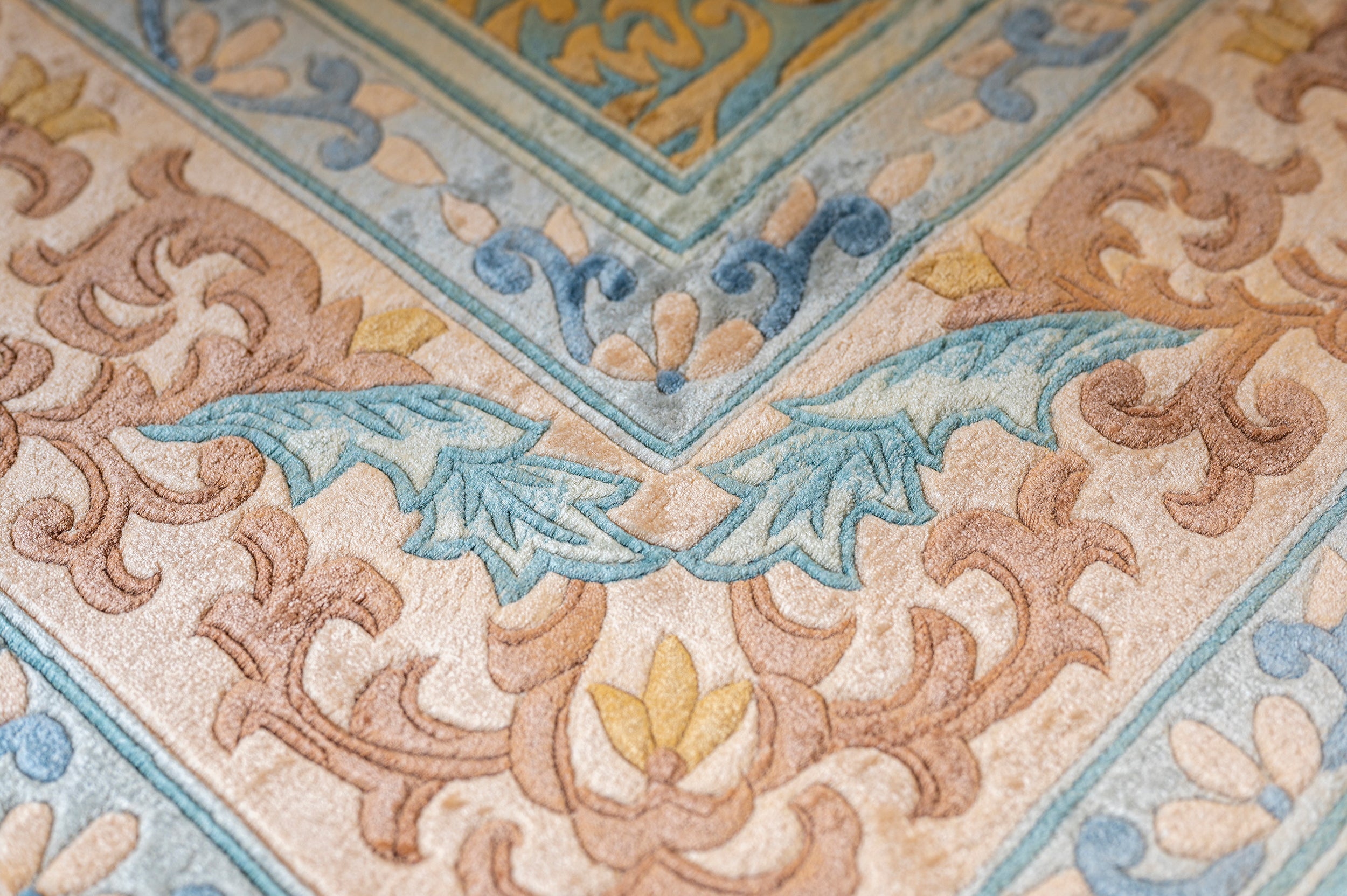 Tapis Shanghai - Bleu - 2,50 x 2,00 m