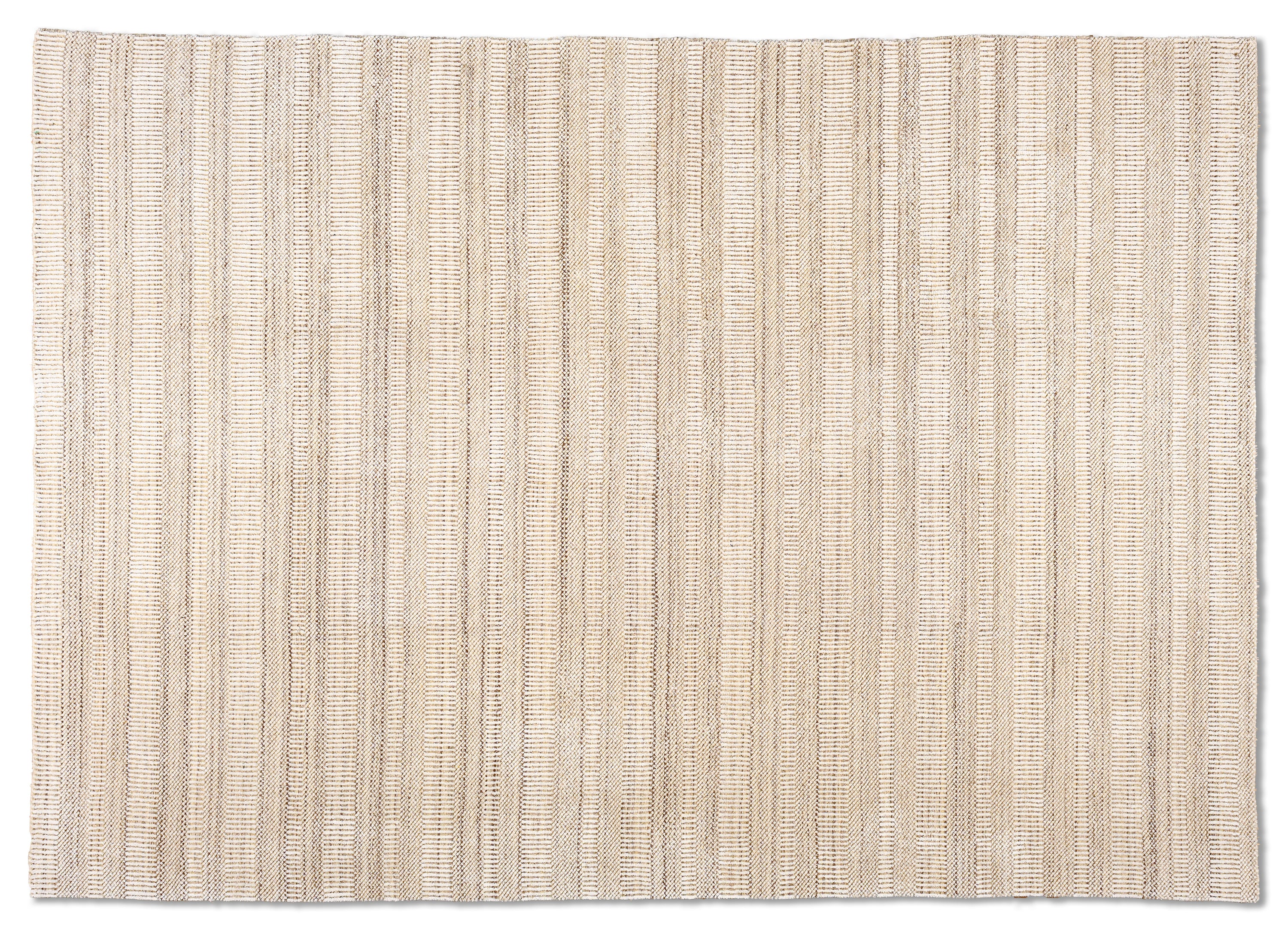 Monochrome Rug - Beige - 3.03 x 2.40m