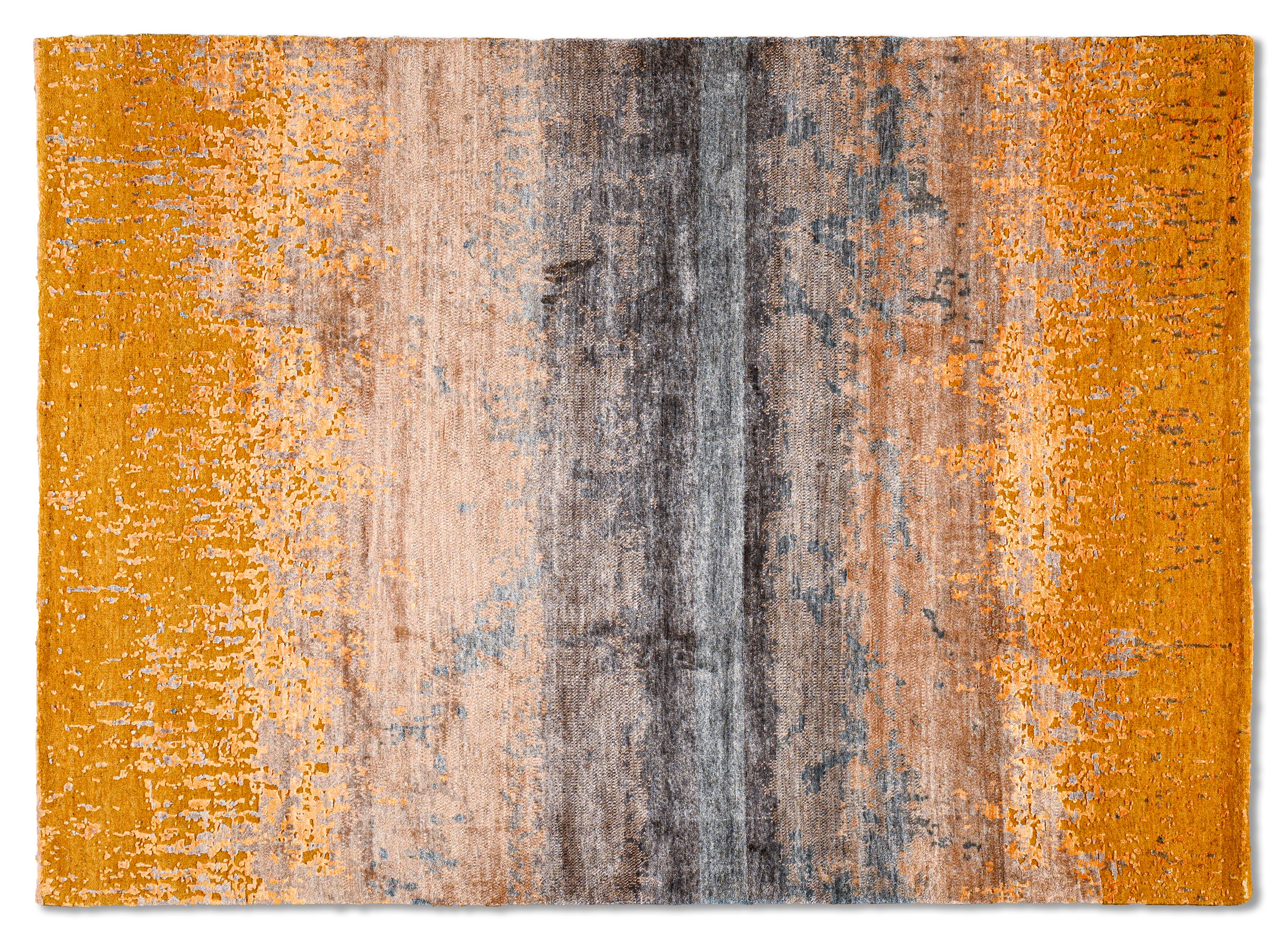 Tapis Himalaya - Orange - 2,46 x 1,76m