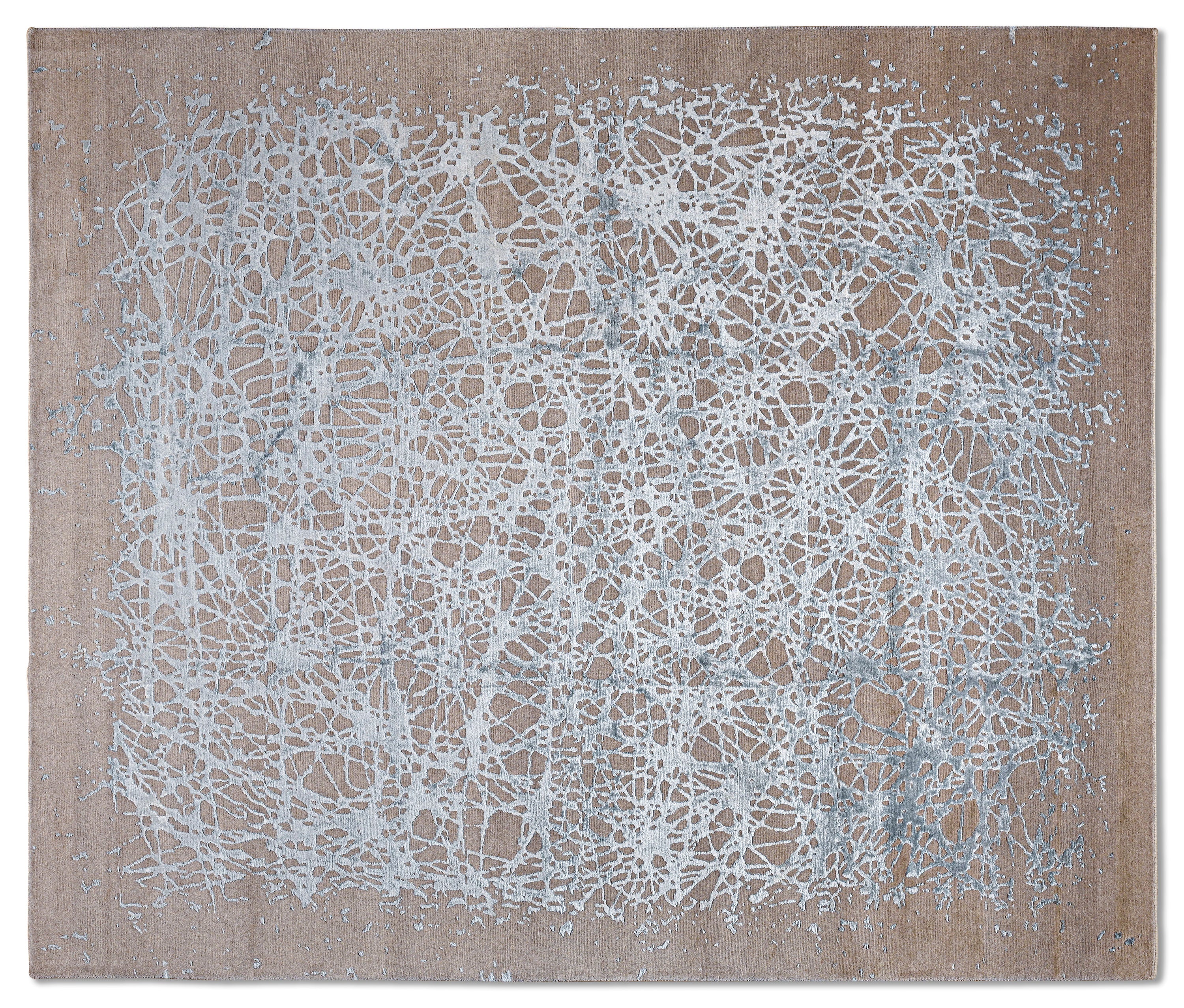 Tapis Himalaya - Bleu - 2,92 x 2,48m