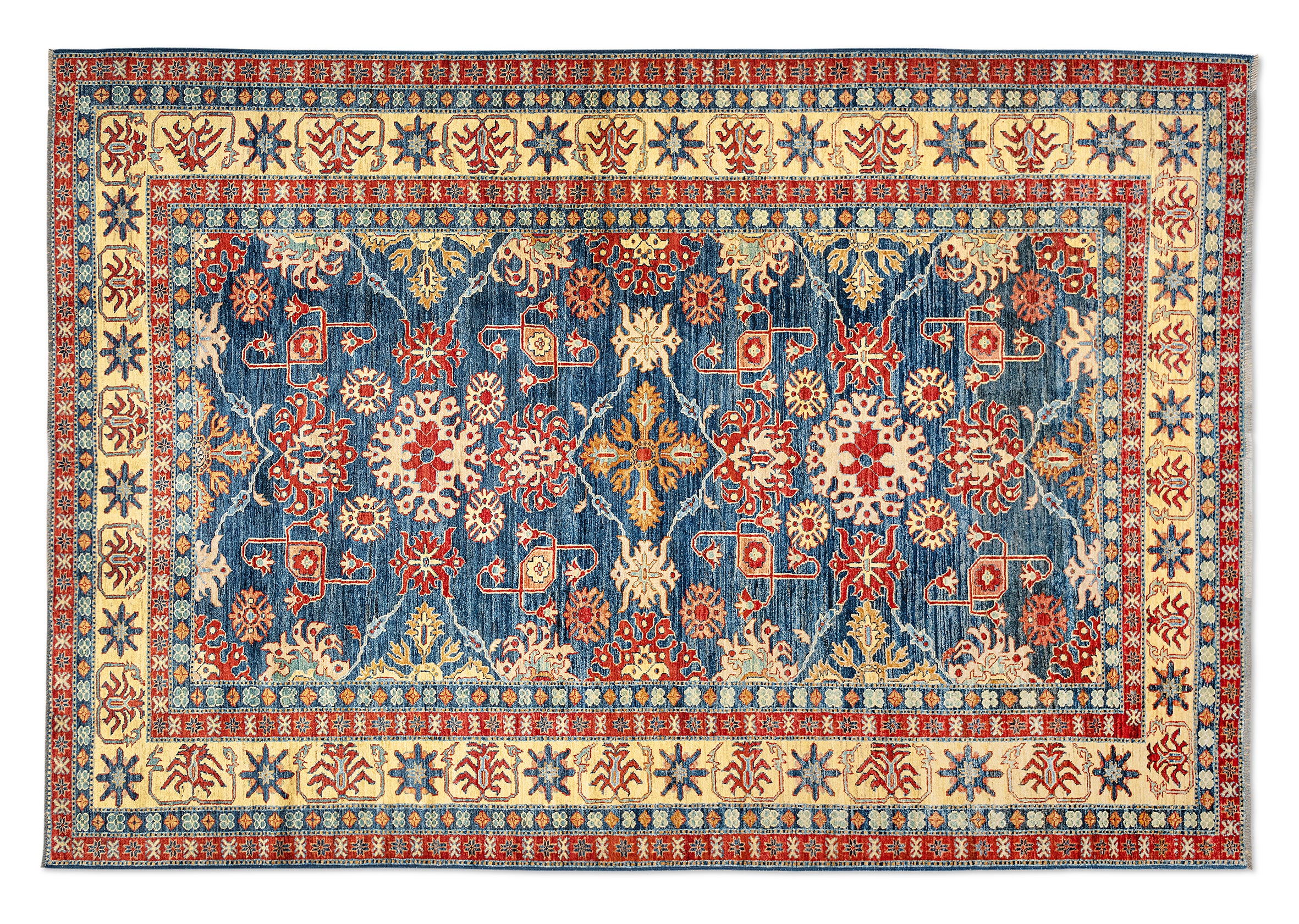 Tapis Ziegler - Bleu - 3,25 x 2,18m
