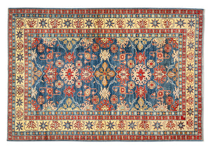 Tapis Ziegler - Bleu - 3,25 x 2,18m