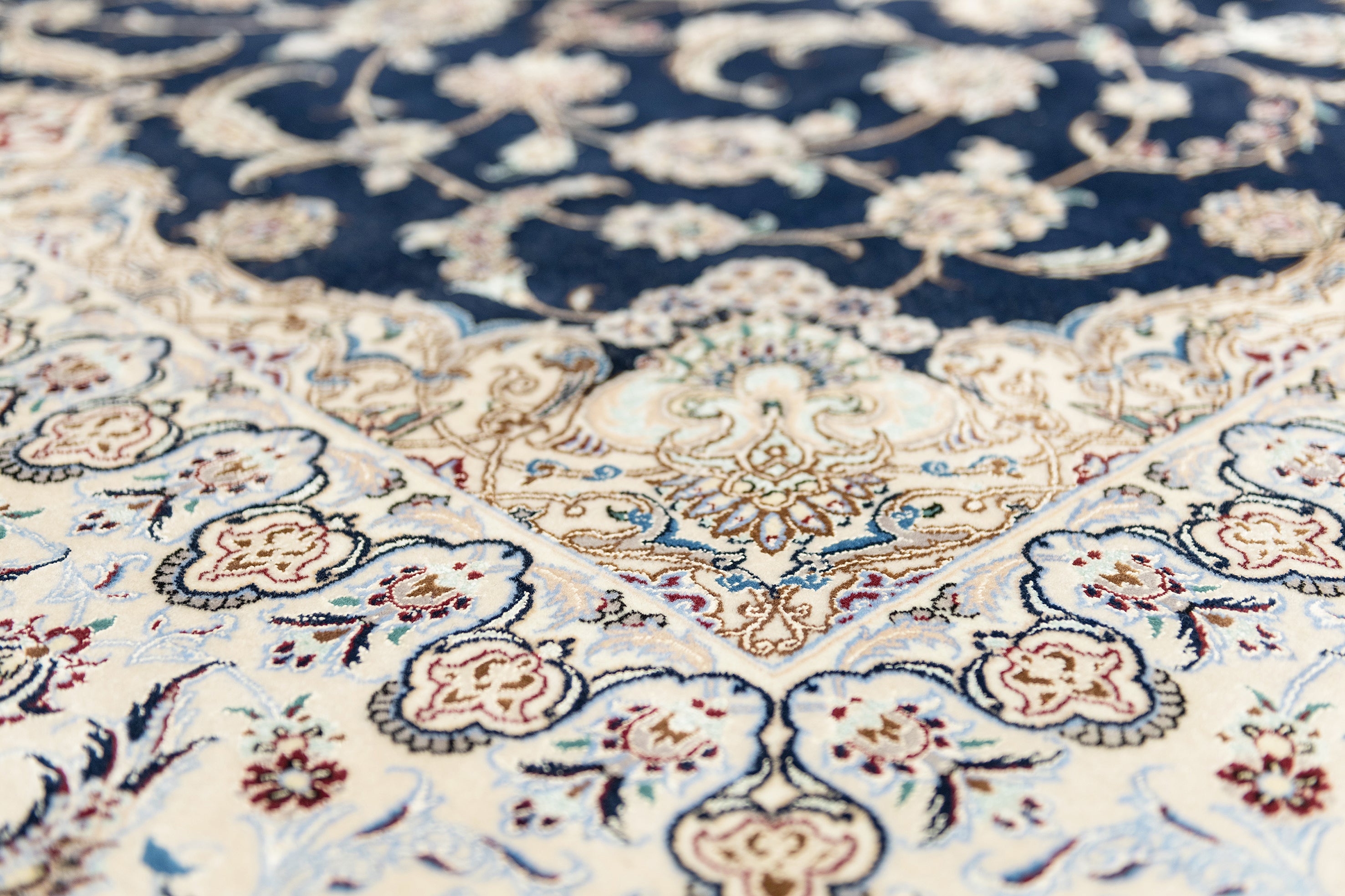 Tapis Nain - Bleu - 3,04 x 1,98m