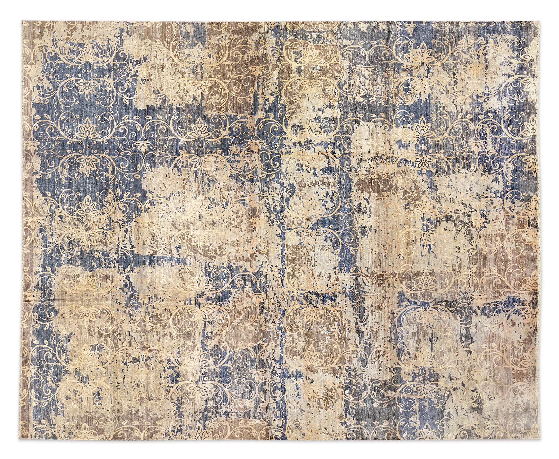 Vintage Rug - Blue - 3.04 x 2.48m