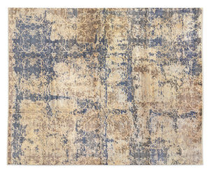 Vintage Rug - Blue - 3.04 x 2.48m