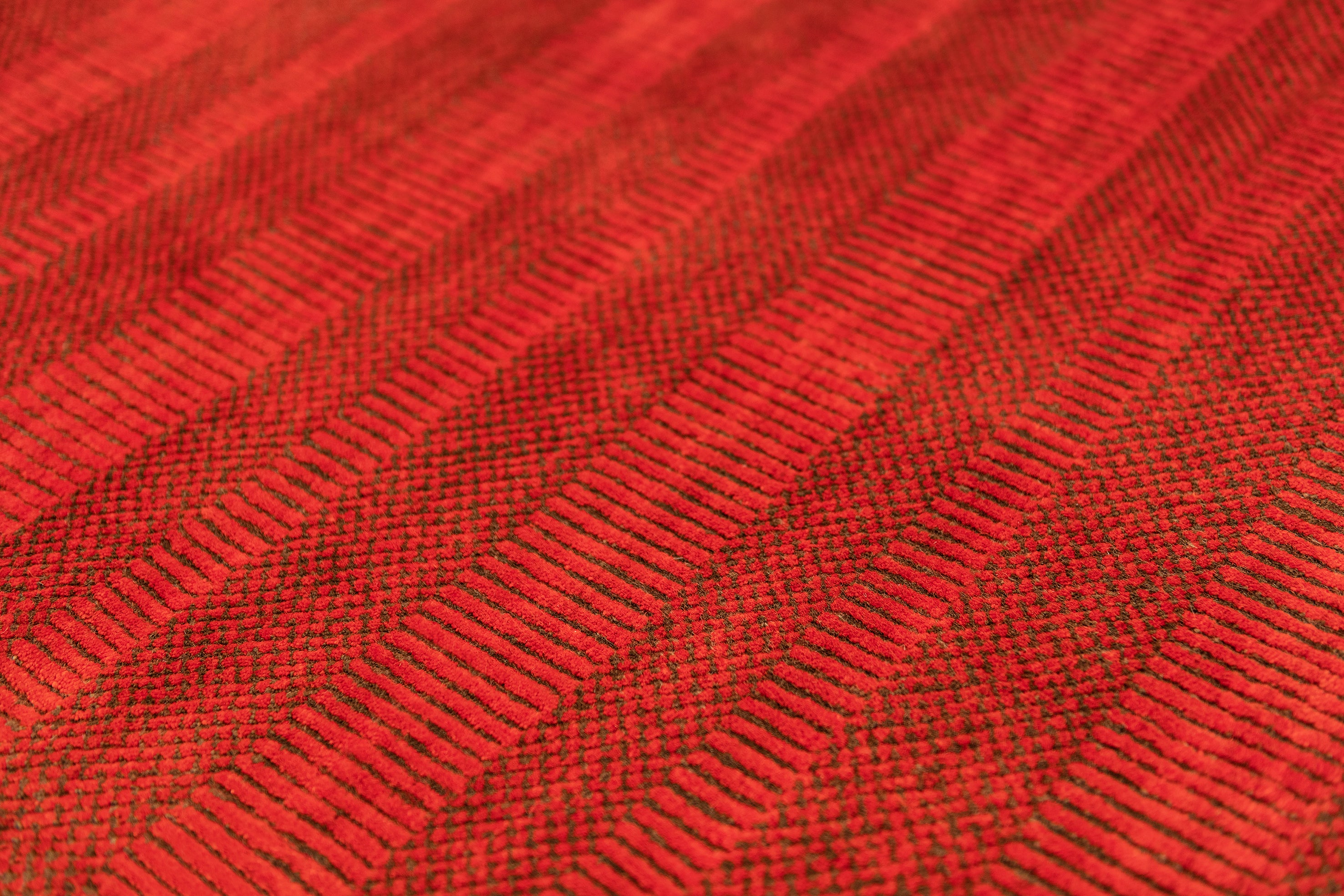 Tapis Dune - Rouge - 3,05 x 2,14m
