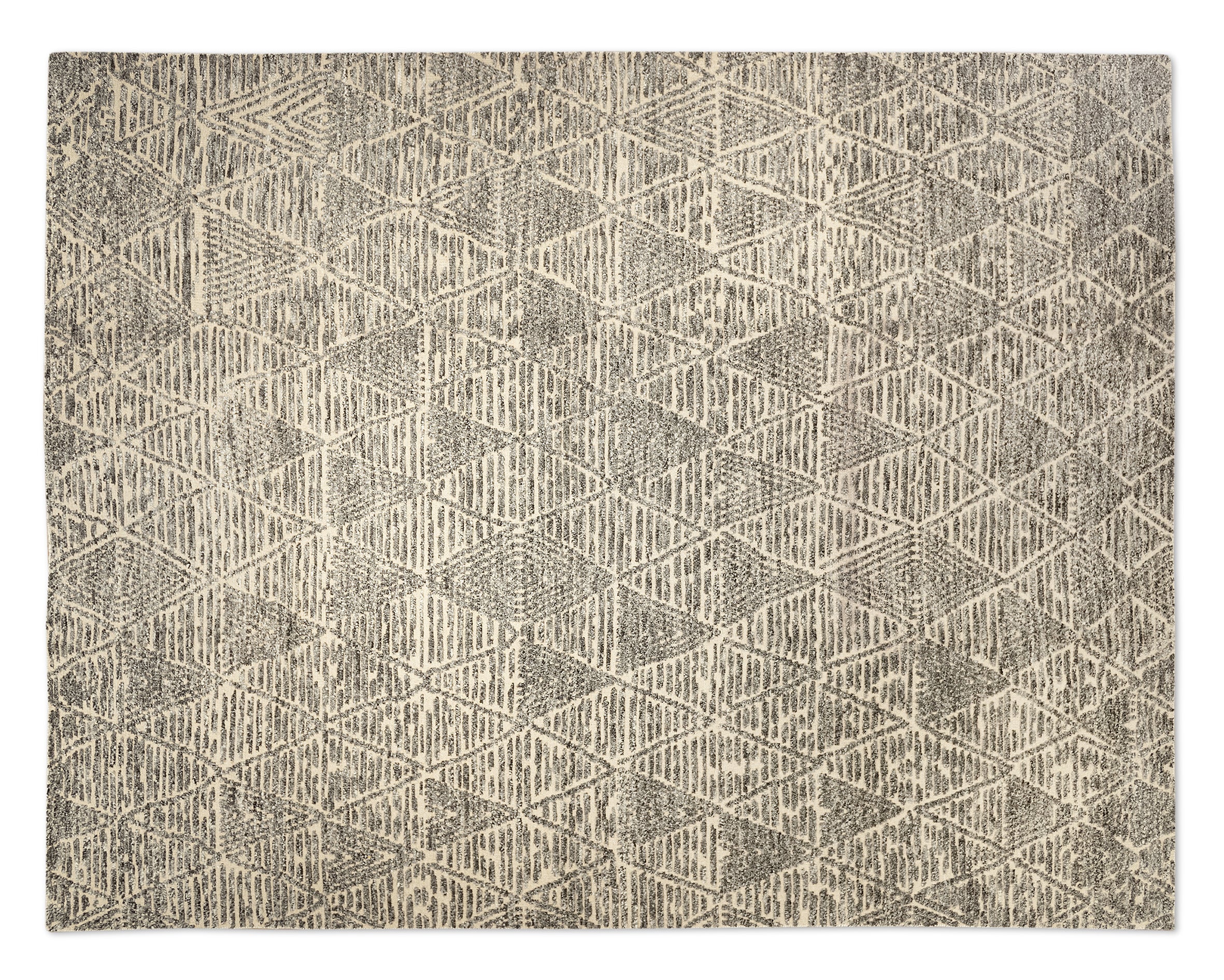 Labyrinth Rug - Brown - 3.00 x 2.40m