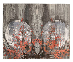 Tapis Himalaya - Rouge - 3,04 x 2,50m