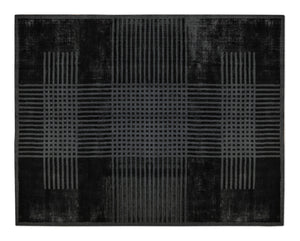 Tapis Thésée - Noir - 3,00 x 2,46m