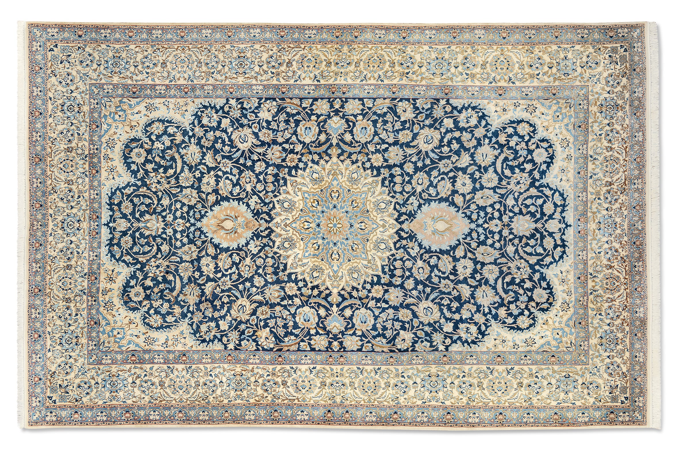Tapis Nain - Bleu Nuit - 3,35 x 2,25 m