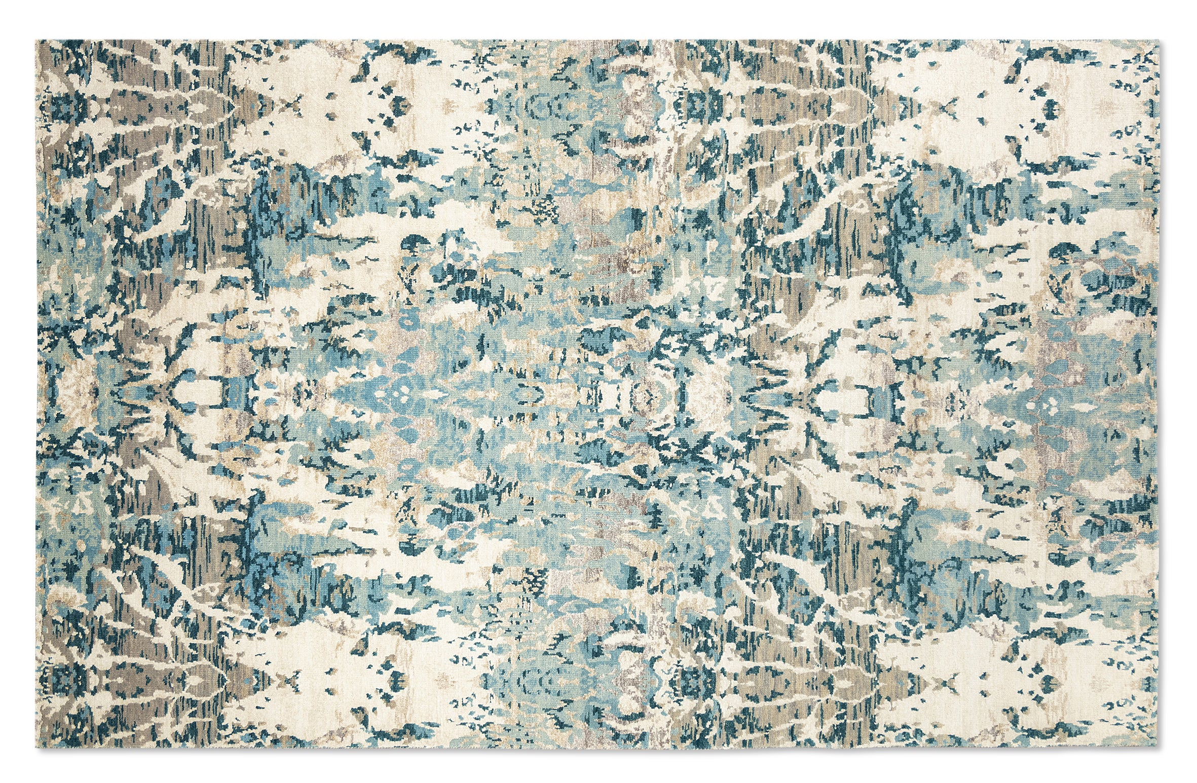 Tapis Himalaya - Bleu - 1,80 x 1,20m