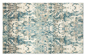 Tapis Himalaya - Bleu - 1,80 x 1,20m