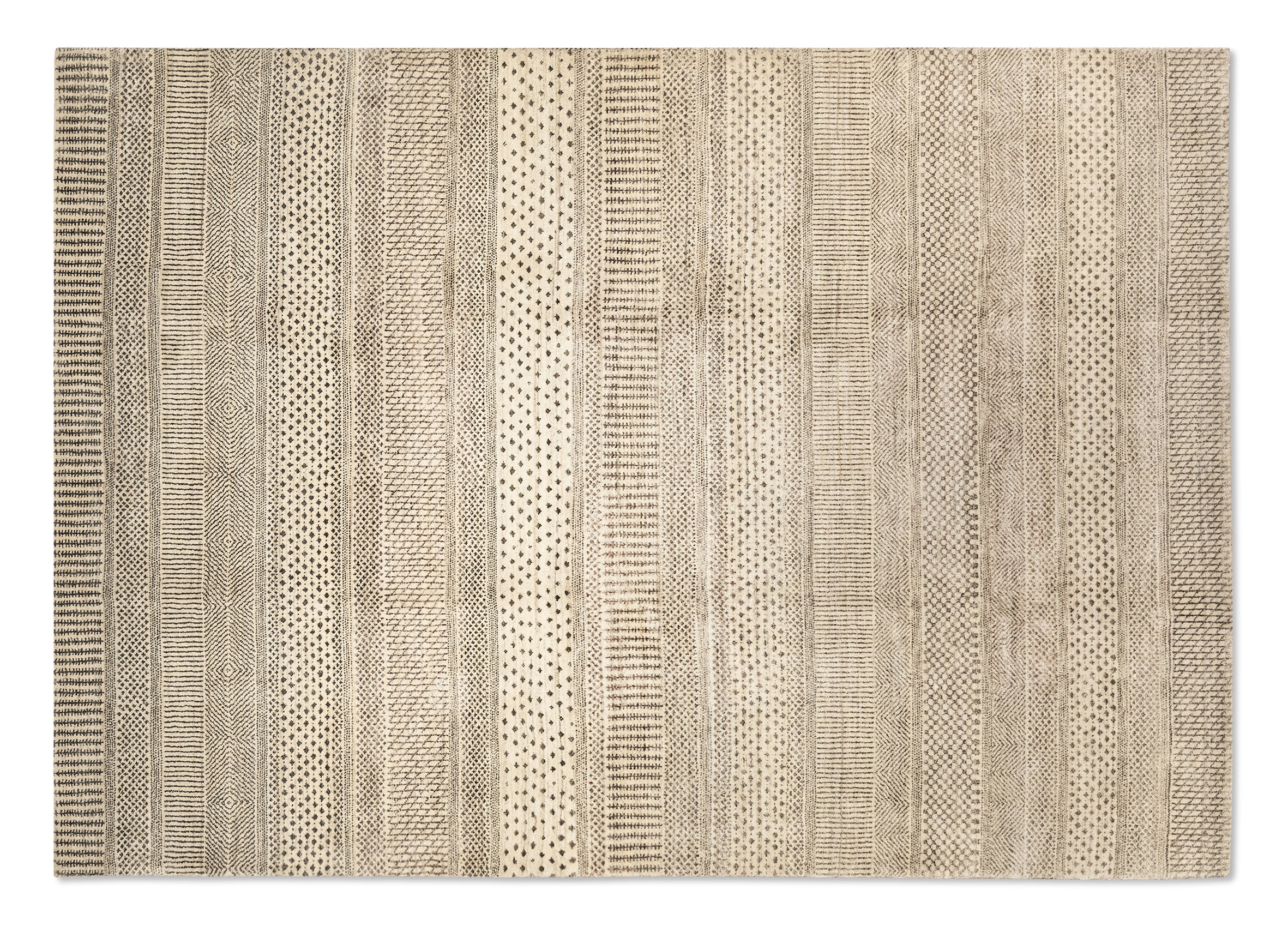 Tapis Bohème - Beige - 2,40 x 1,70m