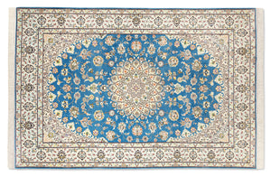 Tapis Nain - Bleu Roi - 2,92 x 1,96m